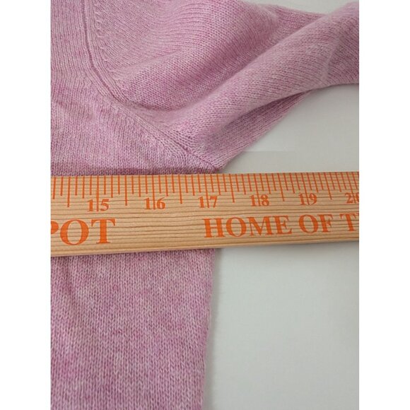 NEW Charter Club Luxury Cashmere Turtleneck Womens Petite Size Medium Pink - Picture 11 of 12